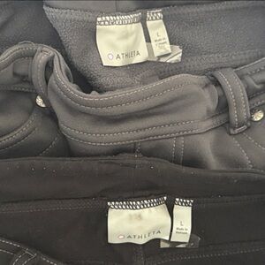 Athleta Charcoal and Ebony Activewear